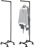 Black Industrial Pipe Garment Rack