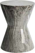 Ceramic Faux Marble Garden Stool
