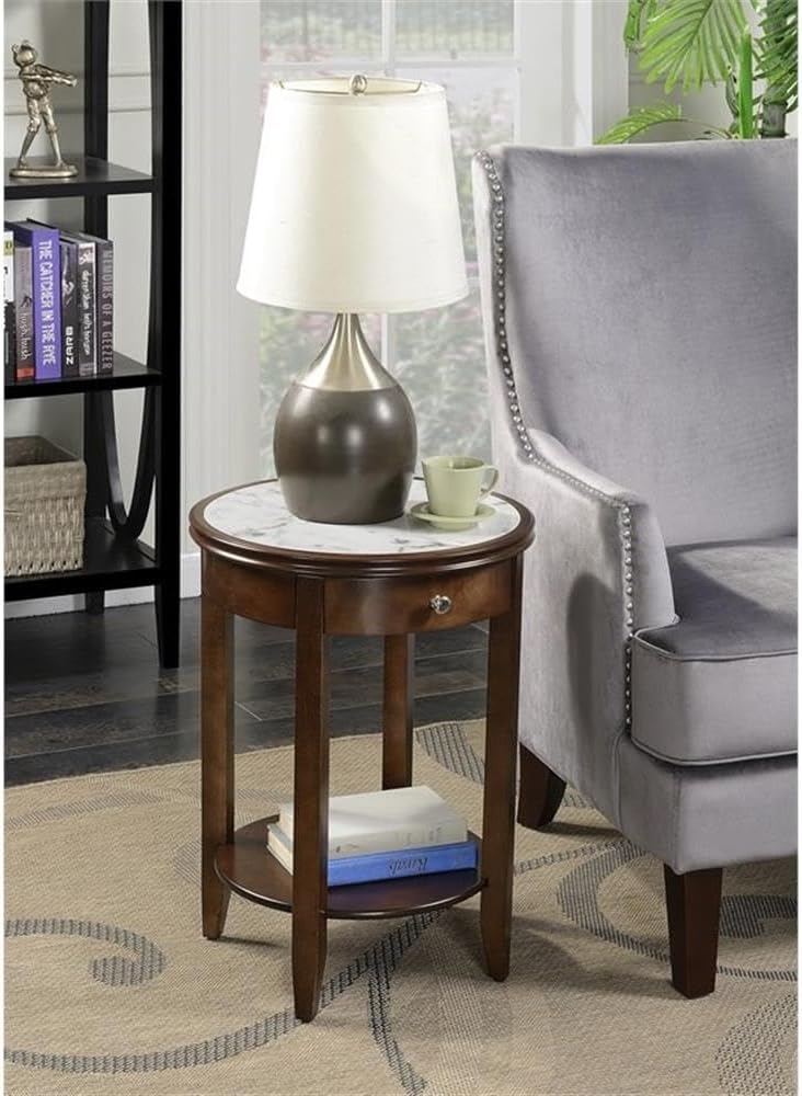 Concepts Baldwin Marble End Table