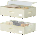 RoomWorld Rolling Under Bed Storage Bins