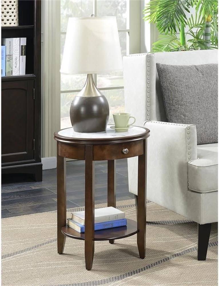 Concepts Baldwin Marble End Table