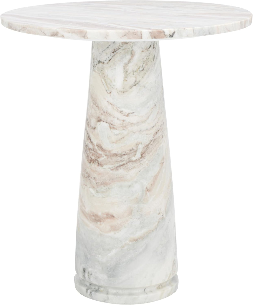 Valentia Tall Marble Accent Table
