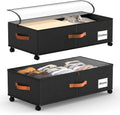 Rolling Under Bed Storage Drawers
