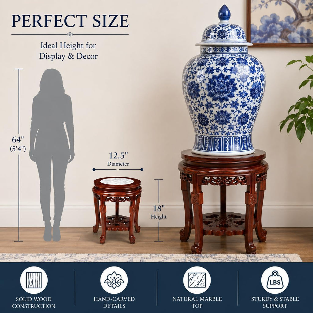 Top Chinese Rosewood Plant Stand