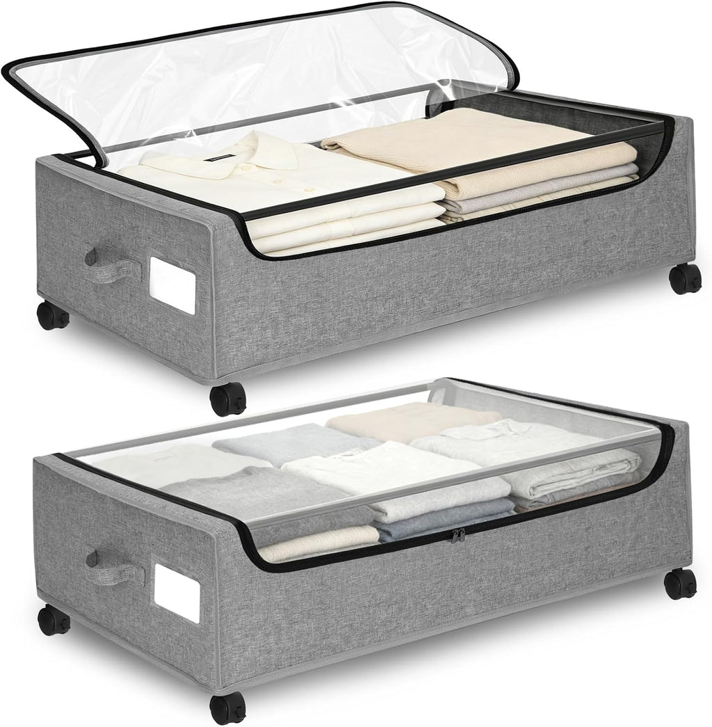 Metal Under Bed Storage Drawers