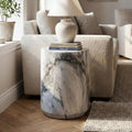 24/7 Shop Ranera Round Marble Side Table